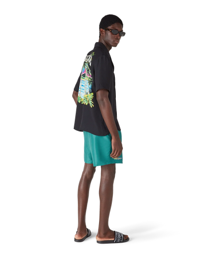 Casa Embroidery Swim Shorts