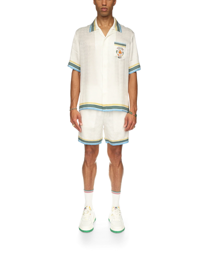 Casa Way Short Sleeve Silk Shirt