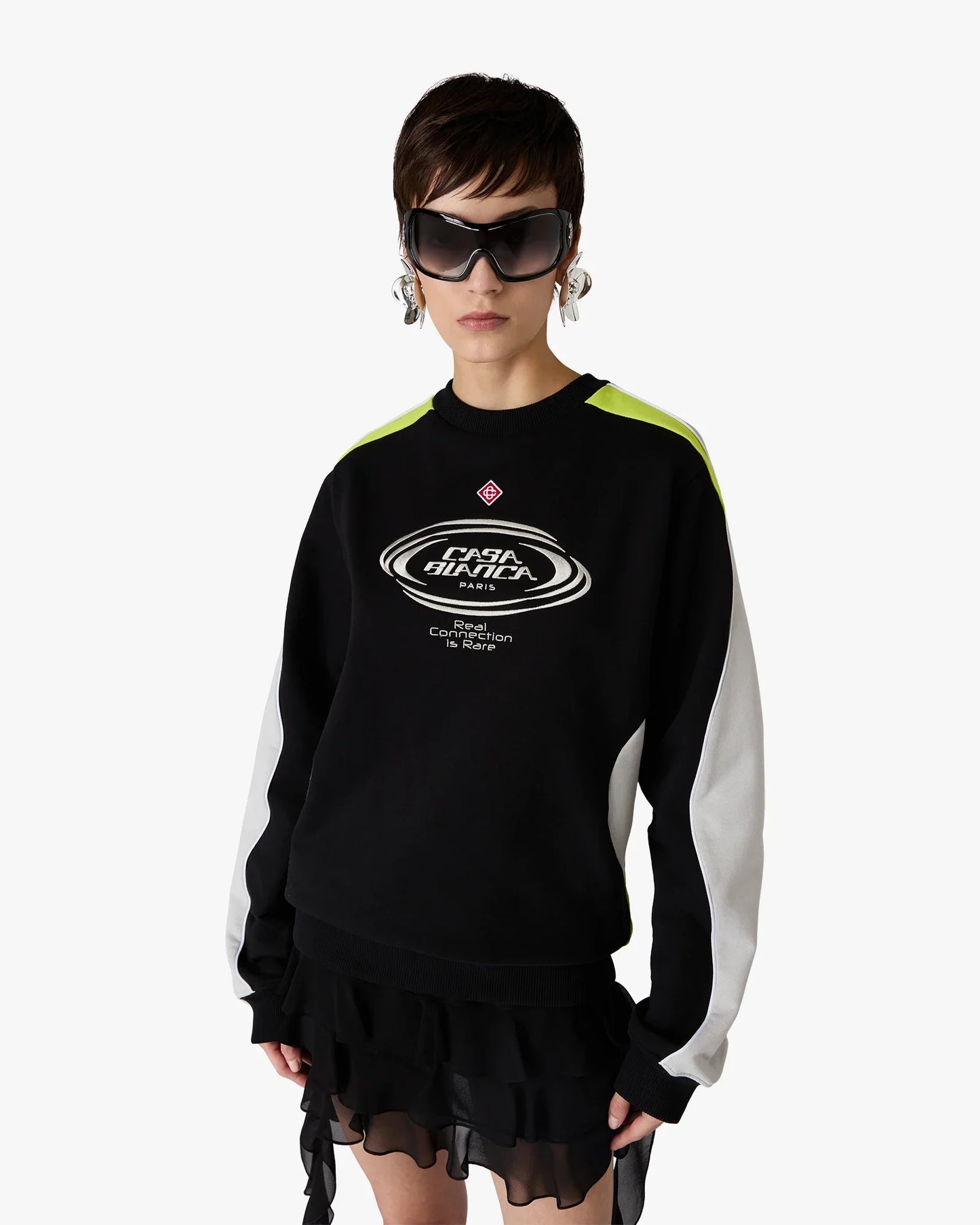 Colourblock Long Sleeve Sweatshirt