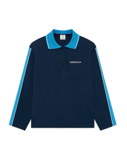 Punto Polo Collared Sweatshirt